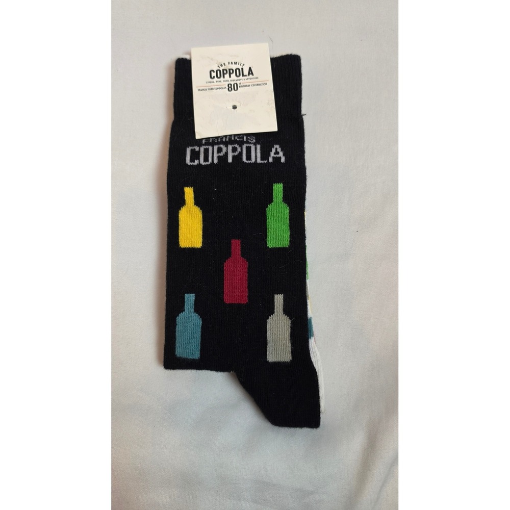 Francis Ford Coppola 80th Birthday Limited Edition Mismatched Wine Socks Promo